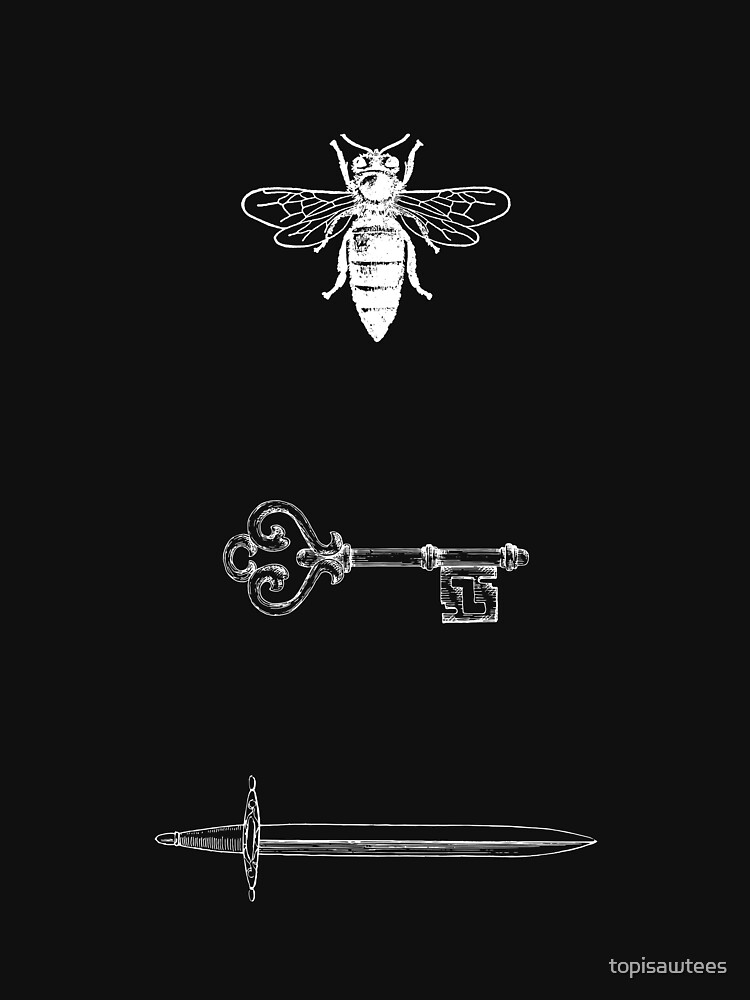 Fantasy Fiction Starless Novel Sea Bee Key Sword Book T Shirt T Shirt