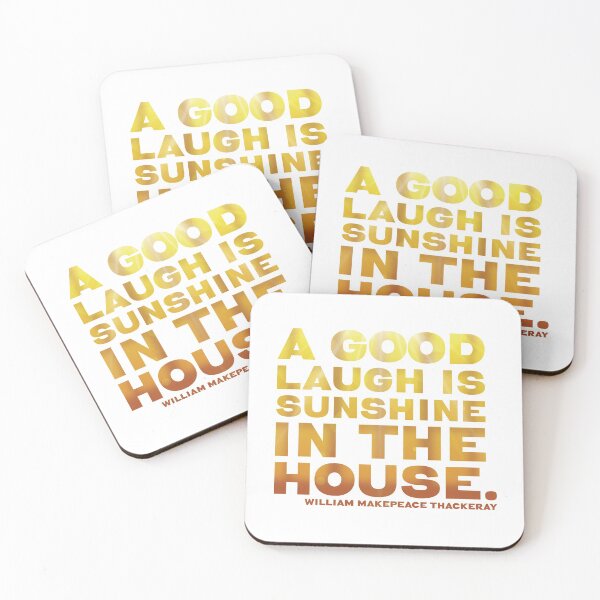 Item preview, Sunshine Thackeray Quote Typographical Design designed and sold by fatchairprint.
