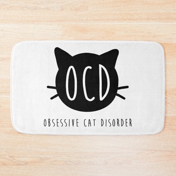 Item preview, OCD: Obsessive Cat Disorder designed and sold by Alyssa Brensinger.