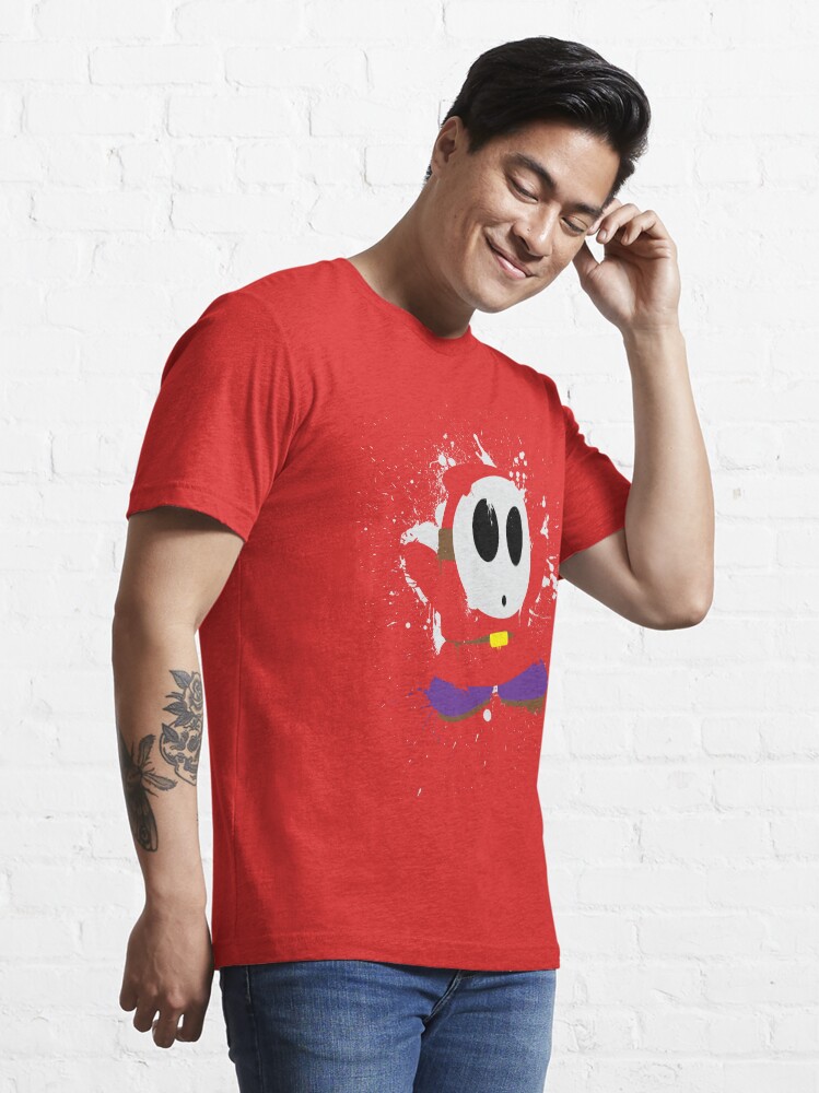 Alternate view of Splattery Shy Guy Style 1 Essential T-Shirt