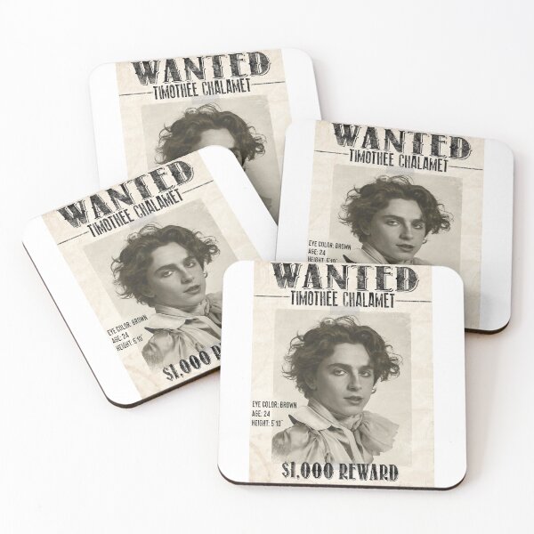 Item preview, WANTED Timothée Chalamet designed and sold by Retrop0lis.