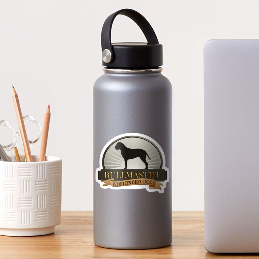 World's Best Dog - Bullmastiff Sticker
