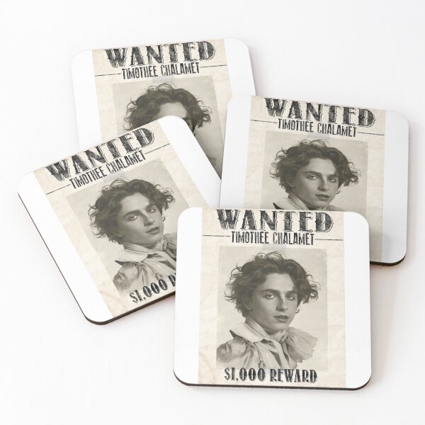 Item preview, WANTED Timothée Chalamet designed and sold by Retrop0lis.