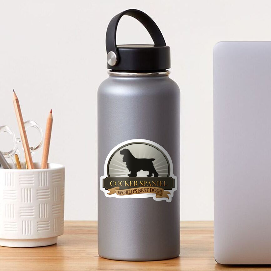 World's Best Dog - Cocker Spaniel Sticker