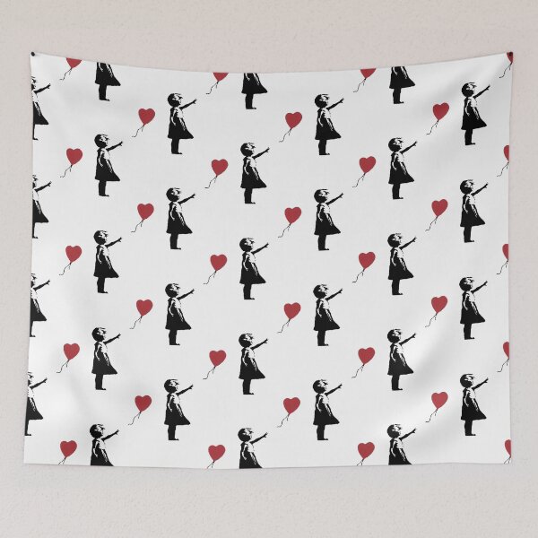 Item preview, Girl With Balloon Banksy designed and sold by Confusion101.