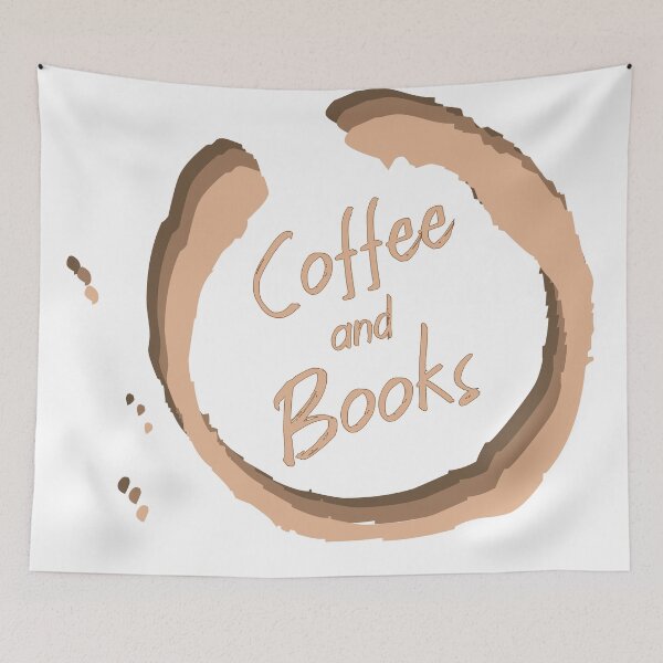 Item preview, Coffee and Books designed and sold by ThingsShop.