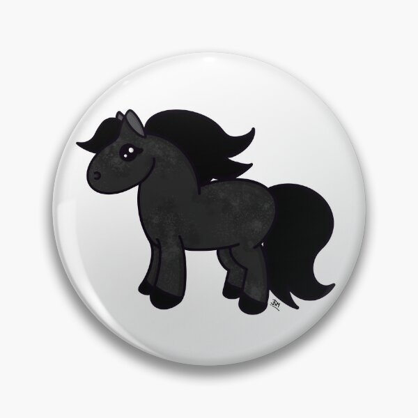 Item preview, Dapple Black Horse designed and sold by Bethan Morgan.