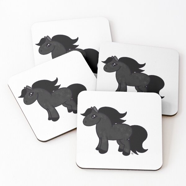 Item preview, Dapple Black Horse designed and sold by Bethan Morgan.