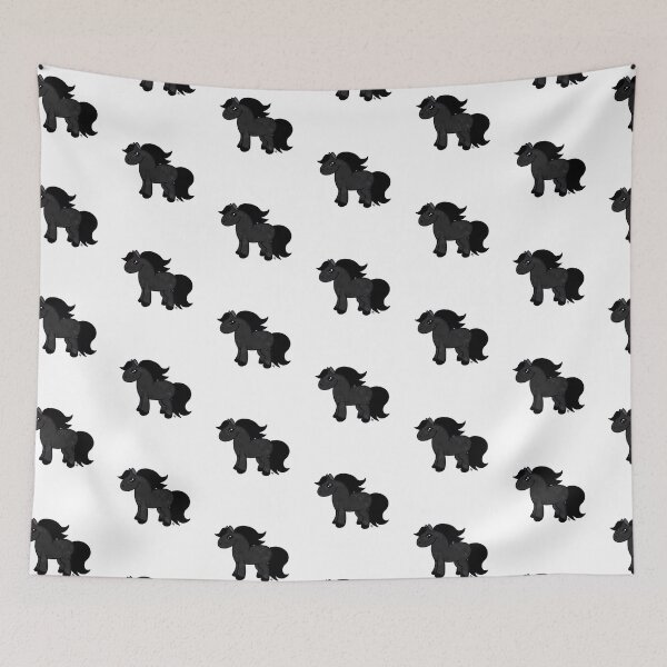 Item preview, Dapple Black Horse designed and sold by Bethan Morgan.