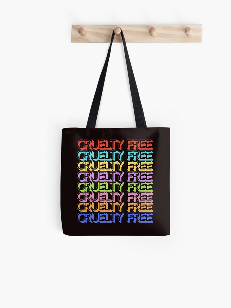 cruelty free tote bag