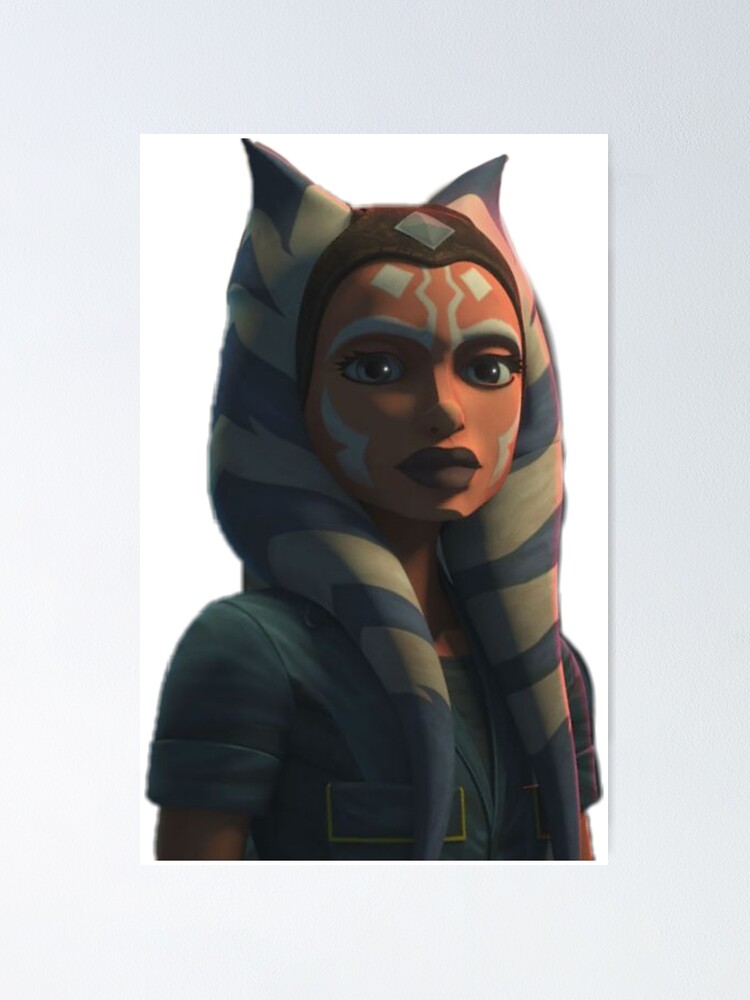 "Ahsoka Tano Clone Wars Season 7" Poster for Sale by lotrfan Redbubble