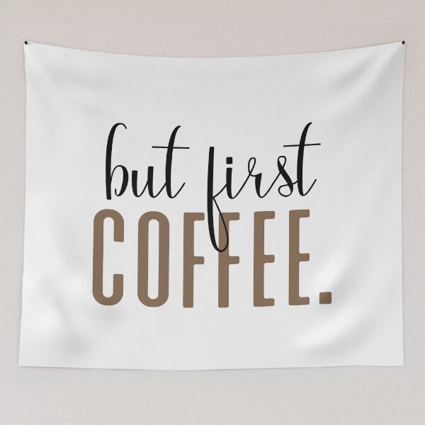 Item preview, But First Coffee designed and sold by ThingsShop.