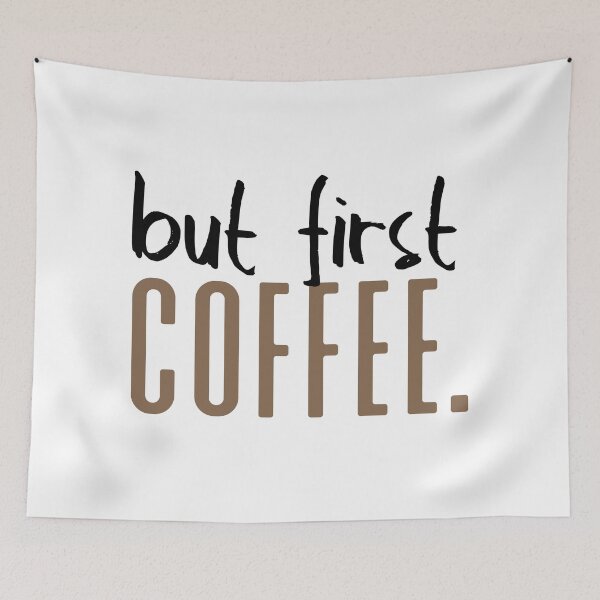 Item preview, But First Coffee designed and sold by ThingsShop.