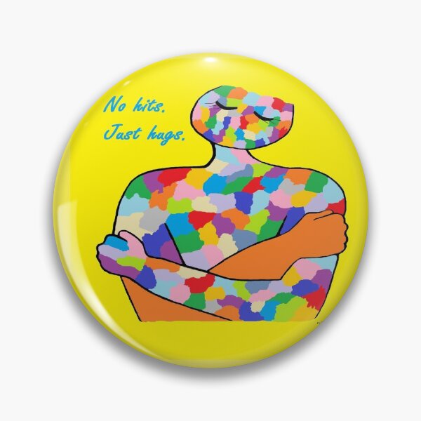 Item preview, No Hits Just Hugs  designed and sold by EloiseArt.
