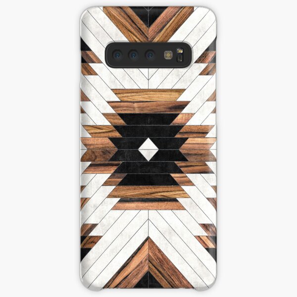 Urban Tribal Pattern No.5 - Aztec - Concrete and Wood Samsung Galaxy Snap Case