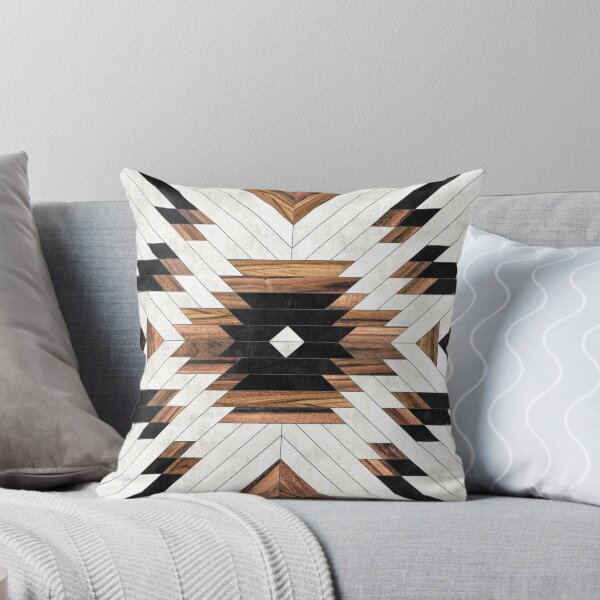 Item preview, Urban Tribal Pattern No.5 - Aztec - Concrete and Wood designed and sold by Zoltan Ratko.