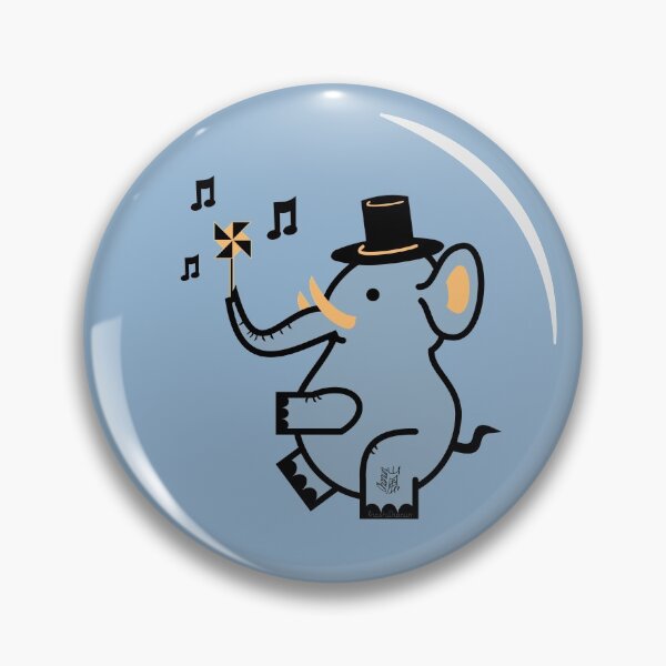 Item preview, Playful elephant with windmill designed and sold by ArashiChanun.