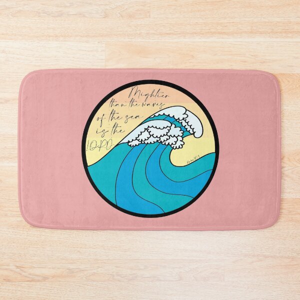 Item preview, Mightier Than the Waves designed and sold by BourbonNBrushes.