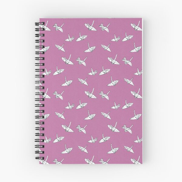 Item preview, purple crane pattern designed and sold by KarolinaSt.
