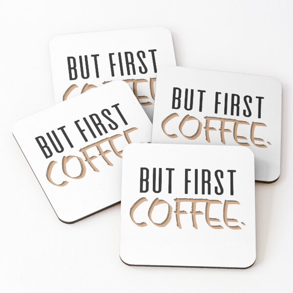 Item preview, But First Coffee designed and sold by ThingsShop.