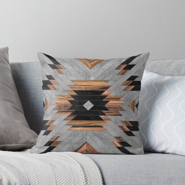 Item preview, Urban Tribal Pattern No.6 - Aztec - Concrete and Wood designed and sold by Zoltan Ratko.