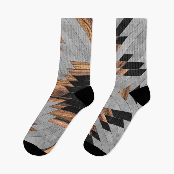 Item preview, Urban Tribal Pattern No.6 - Aztec - Concrete and Wood designed and sold by Zoltan Ratko.