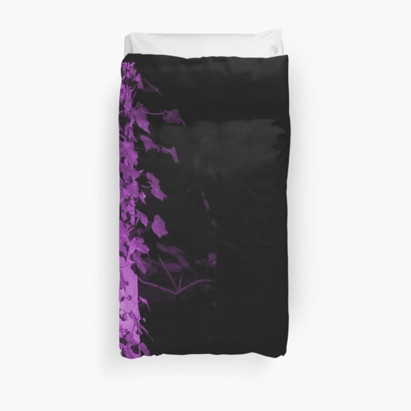 Purple ivy Duvet Cover