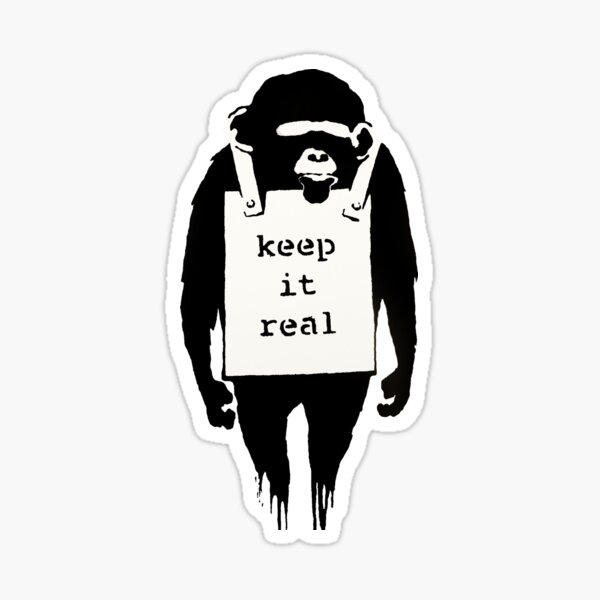 Keep It Real Stickers for Sale | Redbubble