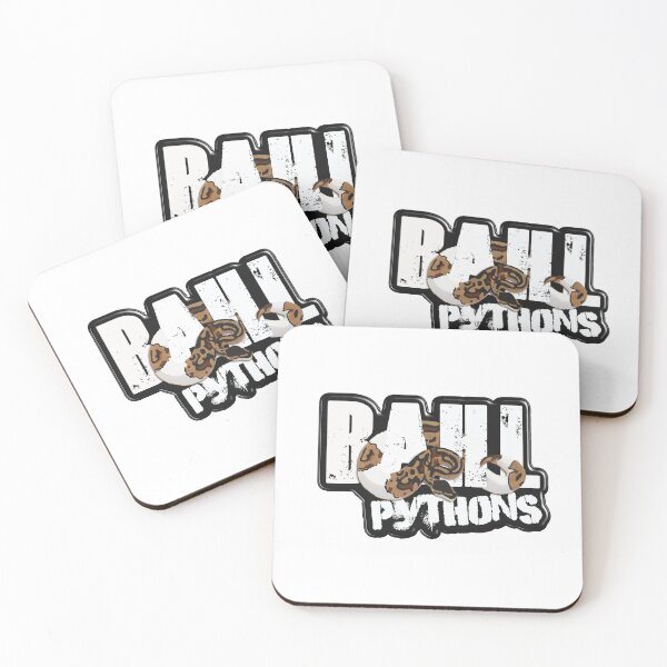 Item preview, Bahl Pythons Pied Ball Python Official Logo designed and sold by bahlpythons.