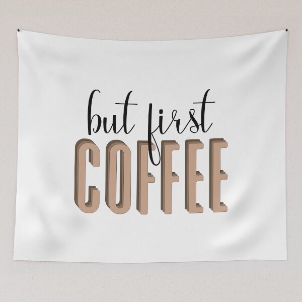 Item preview, But First Coffee designed and sold by ThingsShop.