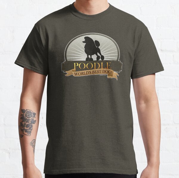 World's Best Dog - Poodle Classic T-Shirt