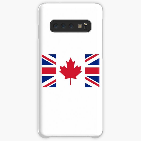 Canada/U.K. Flag Mashup Samsung Galaxy Snap Case