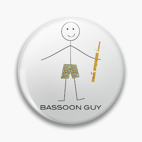 Item preview, Funny Mens Bassoon Design designed and sold by whyitsme.
