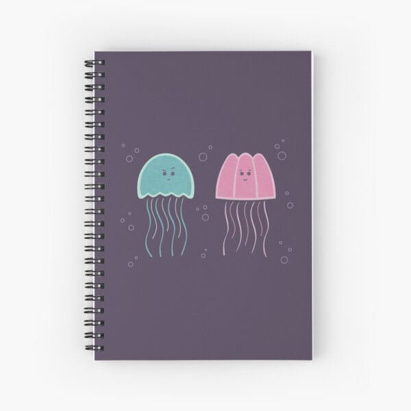 Jelly Spiral Notebooks Redbubble - roblox jellyfish jam ultra