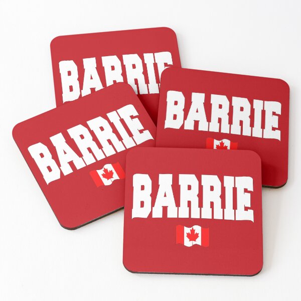Item preview, Barrie with Canadian flag designed and sold by AllShirts21.