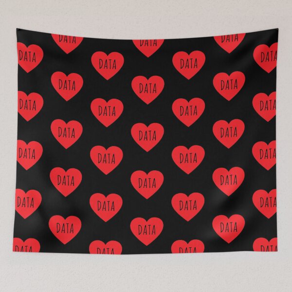 Item preview, I Love Data Heart designed and sold by Vanover Designs.