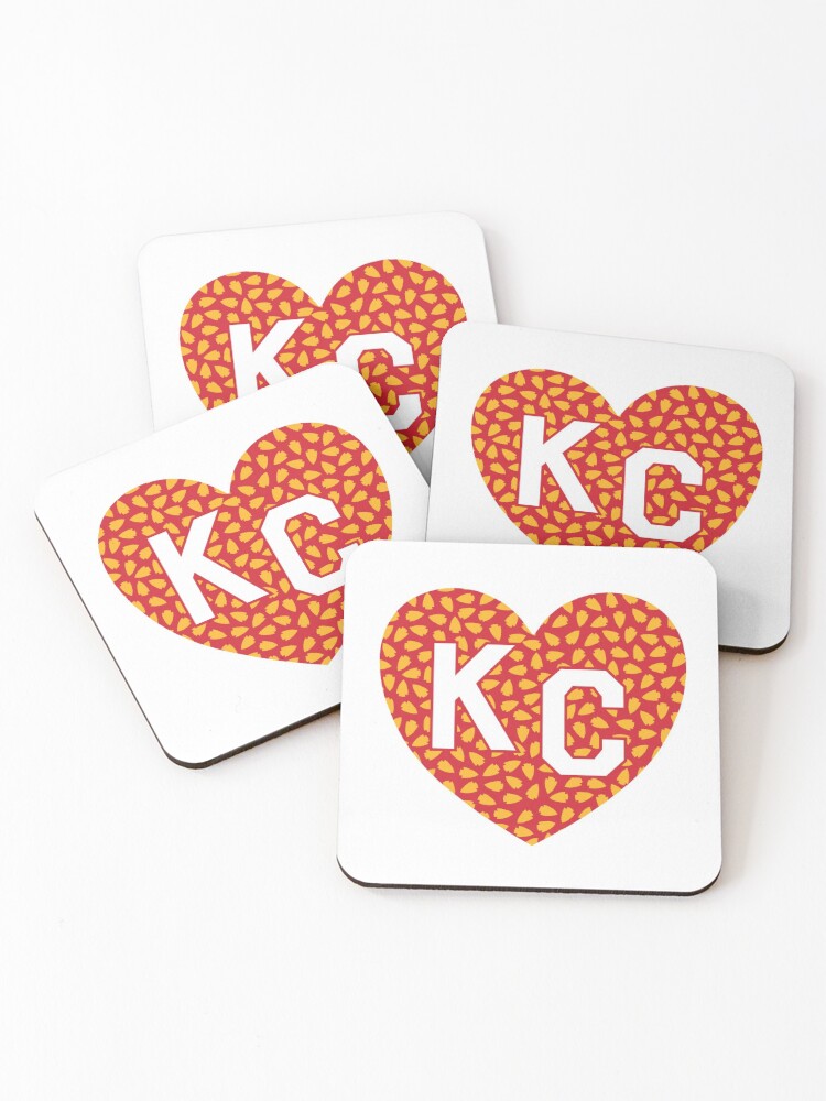 Arrowhead KC Heart Sticker for Sale by bellamuert3