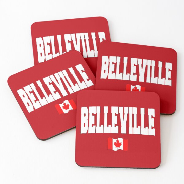 Item preview, Belleville with Canadian flag designed and sold by AllShirts21.