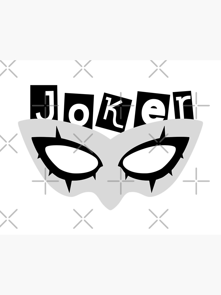 Persona 5 Royal Joker S Mask Art Board Print For Sale By Louboshop Redbubble