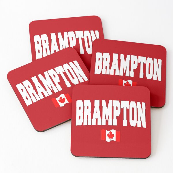 Item preview, Brampton with Canadian flag designed and sold by AllShirts21.