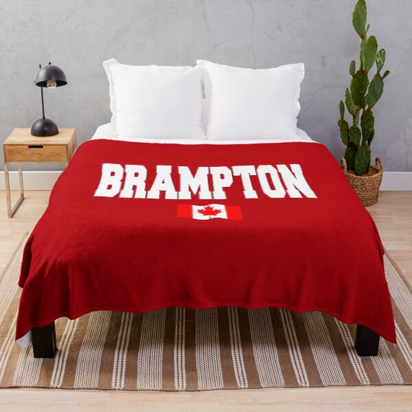 Item preview, Brampton with Canadian flag designed and sold by AllShirts21.