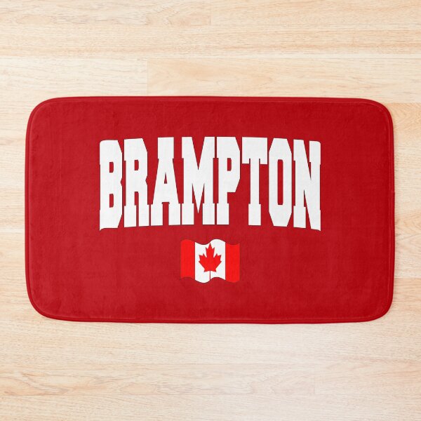 Item preview, Brampton with Canadian flag designed and sold by AllShirts21.