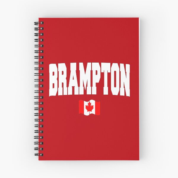 Item preview, Brampton with Canadian flag designed and sold by AllShirts21.
