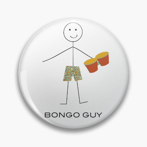 Item preview, Funny Mens Bongo Guy designed and sold by whyitsme.