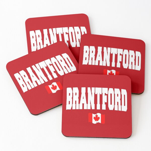 Item preview, Brantford with Canadian flag designed and sold by AllShirts21.
