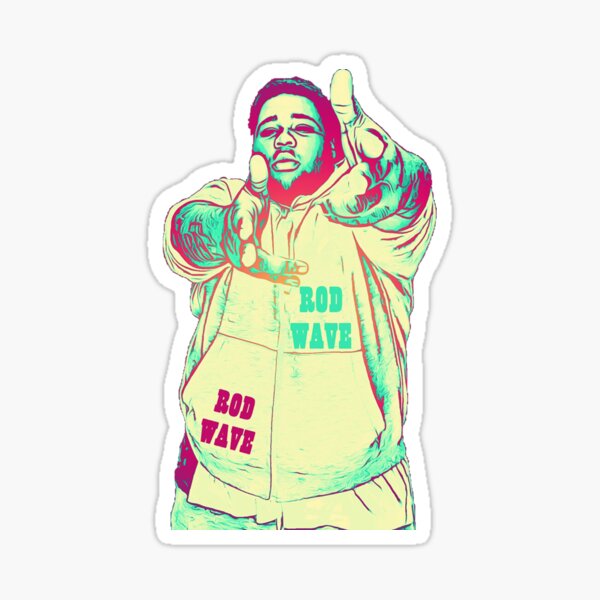 The Rod Wave Tour Sticker