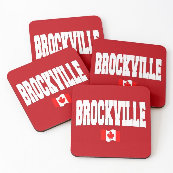 Item preview, Brockville with Canadian flag designed and sold by AllShirts21.