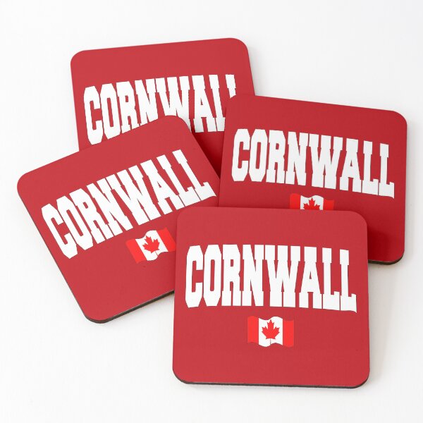 Item preview, Cornwall with Canadian flag designed and sold by AllShirts21.