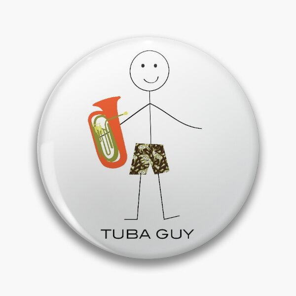 Item preview, Funny Mens Tuba Guy designed and sold by whyitsme.