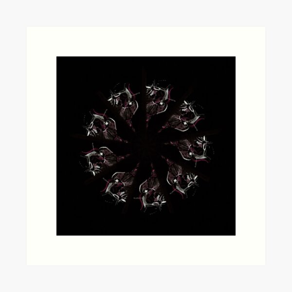 WDVP - 0051 - Palm Feint - based on cc0 photo by Thua Gao Art Print